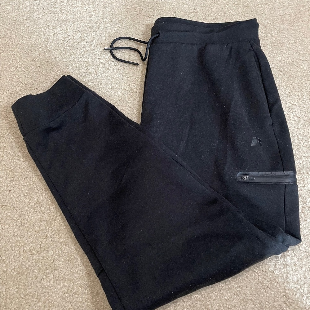 RUSSELL Men’s Jogger Black (Large)